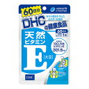 ※商品リニューアル等によりパッケージ及び容量等は変更となる場合があります。ご了承ください。【商品説明】●100％植物から抽出した活性の高いd-α-トコフェロールを配合●ソフトカプセル【原材料】ビタミンE含有植物油、ゼラチン、グリセリン【栄養成分】1日あたり：1粒510mg 熱量・・・3.6kcal たんぱく質・・・0.13g 脂質・・・0.33g 炭水化物・・・0.03g ナトリウム・・・0.43mg ビタミンE（d-α-トコフェロール）・・・301.5mg【製造国又は原産国】日本【発売元、販売元又は製造元】株式会社ディーエイチシー 【広告文責】株式会社ザグザグ（086-207-6300）