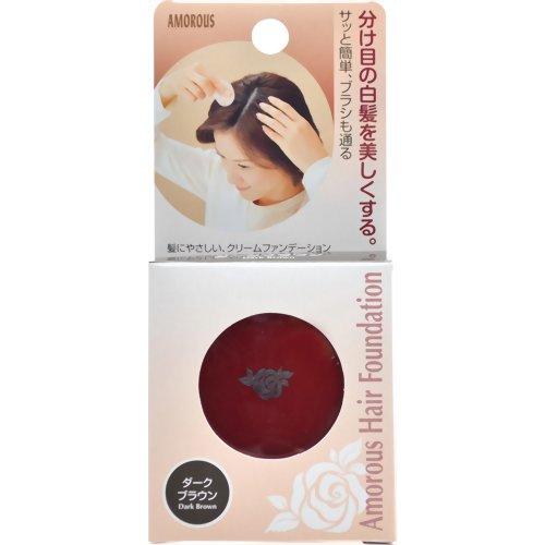 アモロス ヘアファンデーションA ダークブラウン 5g