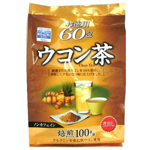 【数量限定】[オリヒロ]ウコン茶 お徳用 1.5g×60包[アウトレット]（賞味期限：2026年4月21日まで）