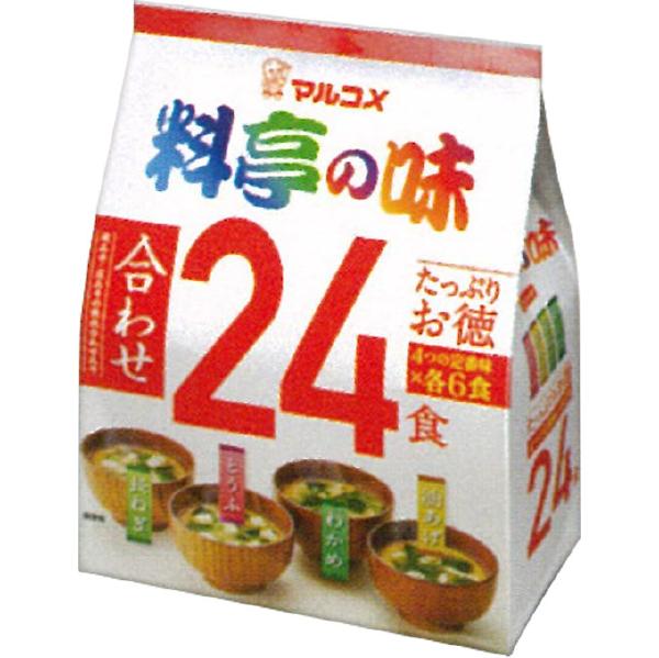 [マルコメ]たっぷりお徳 料亭の味 24食入(賞味期限：2025年12月末まで)のサムネイル