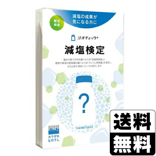 減塩検定 シオチェック+ (1回分)の商品画像