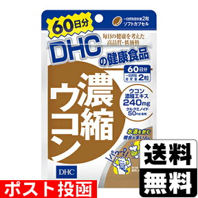 ■ポスト投函■[DHC]濃縮ウコン 120粒 60日分