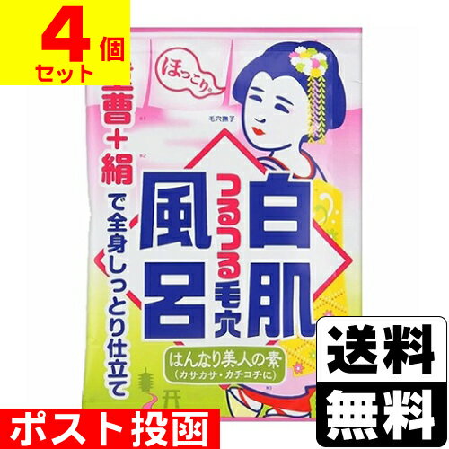 ■ポスト投函■[石澤研究所]毛穴撫子 重曹白肌風呂 30g【4個セット】