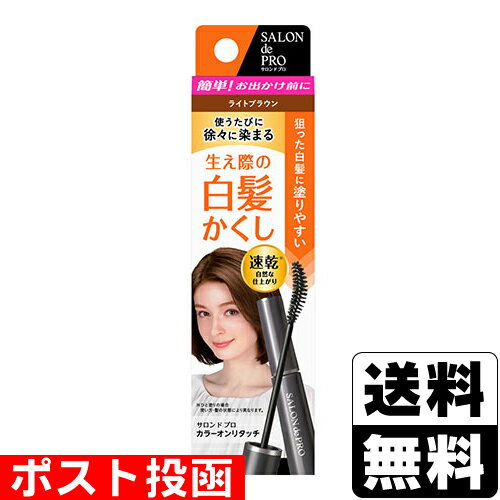 ■ポスト投函■[ダリヤ]サロンドプロ カラーオンリタッチ白髪かくし EX ライトブラウン 15ml