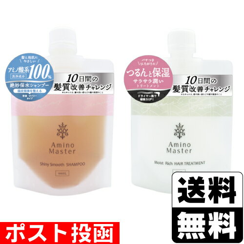 ■ポスト投函■アミノマスター シャイニースムース シャンプー コンパクト 100ml+モイストリッチ トリートメント コンパクト 100g ■ポスト投函■アミノマスター シャイニースムース シャンプー コンパクト 100ml+モイストリッチ トリートメント コンパクト 100g