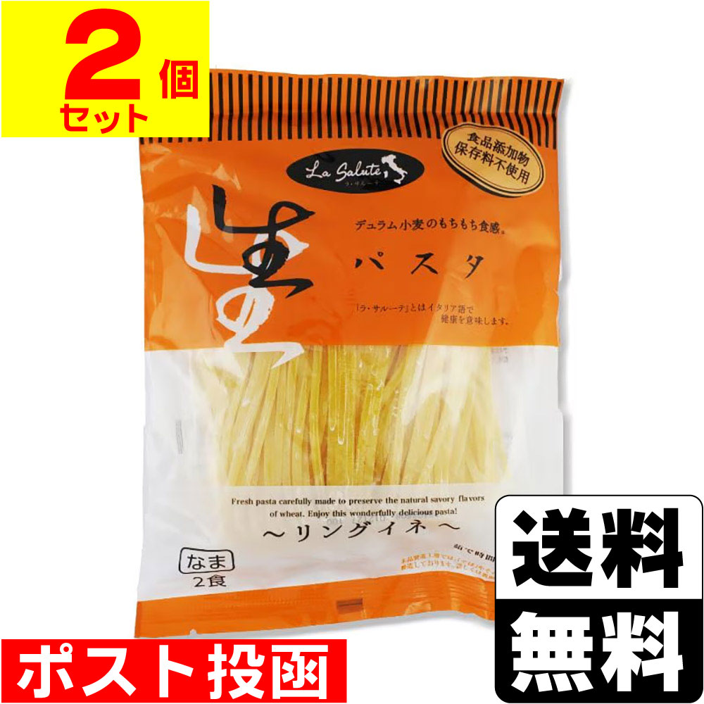 ■ポスト投函■[本田商店]生パスタ リングイネ 2食入【2個セット】