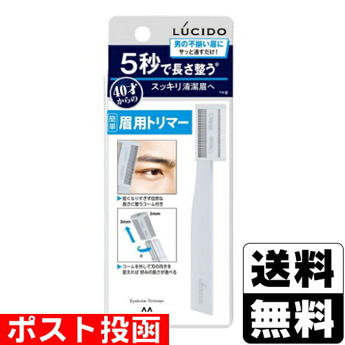 ■ポスト投函■[マンダム]LUCIDO(ルシード) 眉用トリマー 1本入