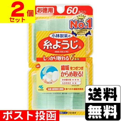 ■ポスト投函■糸ようじ 60本入