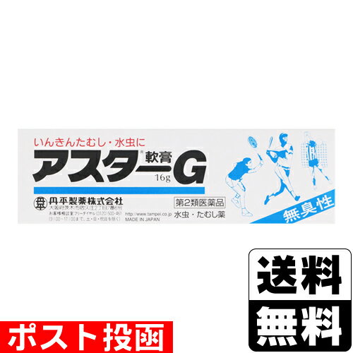 【第2類医薬品】■ポスト投函■[丹平製薬]アスターG 軟膏 16g