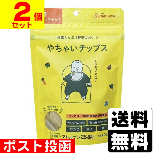 ■ポスト投函■やちゃいチップス 20g【2個セット】