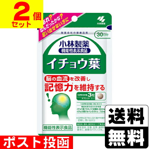 小林製薬の機能性表示食品イチョウ葉 約30日分 90粒