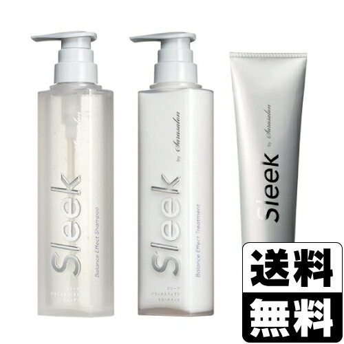 [アクアノア]Sleek(スリーク) By サラサロン バランスエフェクト シャンプー 360ml＋トリートメント 36..