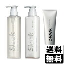 アクアノア Sleek(スリーク) By サラサロン バランスエフェクト シャンプー 360ml＋トリートメント 360ml プレミアムリペアマスク 120g