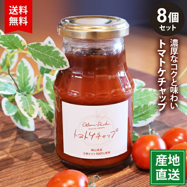 Ketchups - ■産地直送■トマト ケチャップ 270g【8個セット】北海道・沖縄への配送不可同梱不可キャンセル不可[送料無料]
