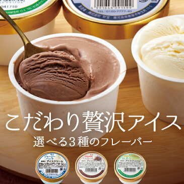 財宝 こだわり アイス【12個入】送料無料 選べる3種(バニラ/チョコ/抹茶)[洋菓子 スイーツ ギフト]