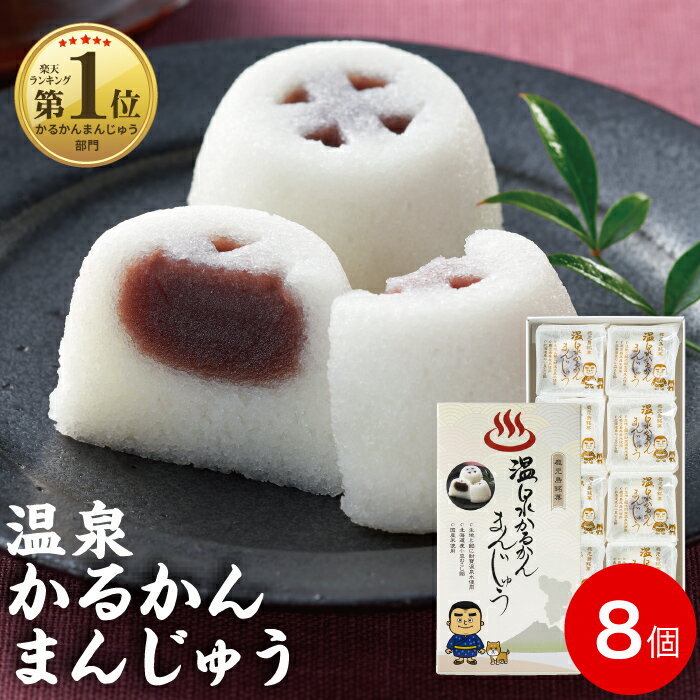 和菓子 個包装 ギフト かるかん 饅頭 まんじゅう 8個入 1箱 お菓子 送料無料 バレンタイン 誕生日 プレゼント スイーツ お取り寄せ 贈り物 九州 銘菓 鹿児島 お土産 財宝 温泉水