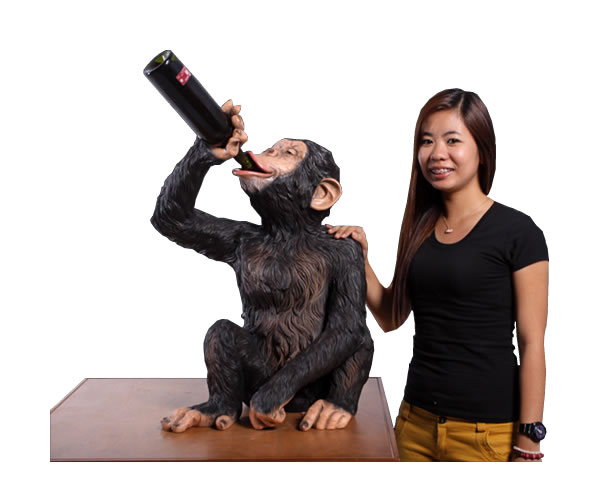 ʧѥ󥸡Υ磻ۥ / Boozy Chimp Bottle HolderFRP ѿ ڤ   ǥե˥㡼 ʪ ƥꥢ ֥ ̵