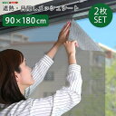 遮熱・目隠しメッシュシート 92×180サイズ 2枚セット
