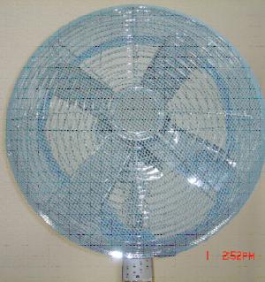 扇風機カバー　30cm羽根用　FVQ-BL