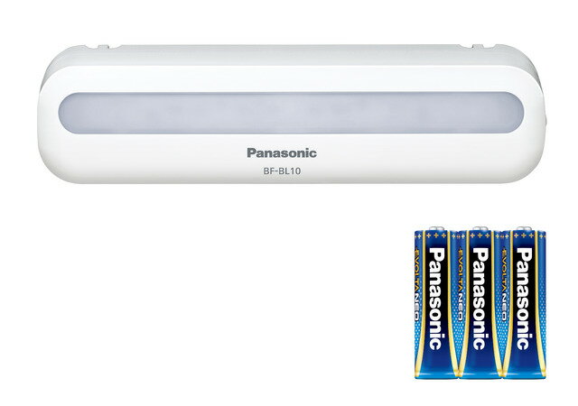 パナソニック 　乾電池エボルタNEO付き LEDマグネットライト BF-BL10N-W