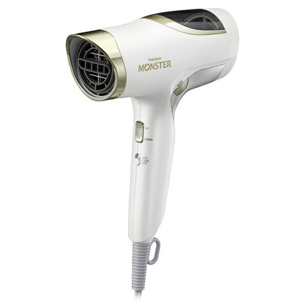 KOIZUMI コイズミ ヘアードライヤー モンスター LDCダブルファンドライヤー KHD-W990/W 送料無料