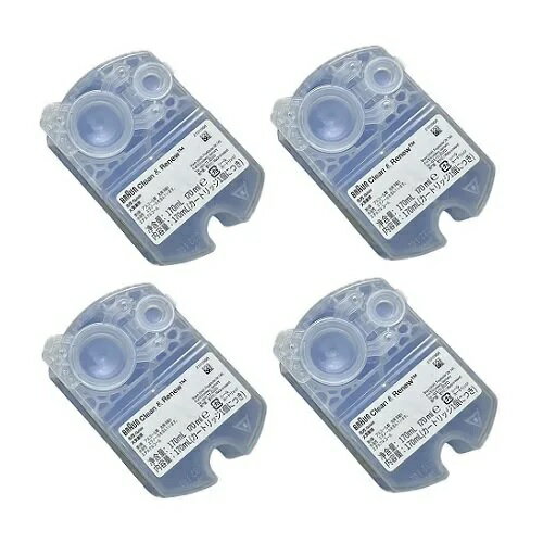 ブラウン　BRAUN　純正部品　アルコール洗浄液　クリーン&リニューカートリッジ CCR4 CR