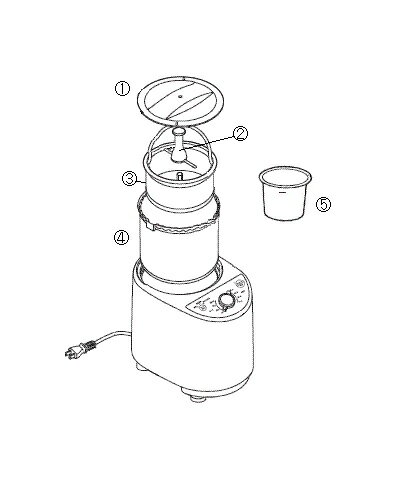 ツインバード工業　精米器 アフタ