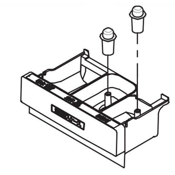 東芝　純正品　洗濯機 液体洗剤投入ケース 42042872