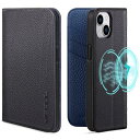 VISOUL iPhone15 対応 ケース 手帳型 本革 MagSafe対応 アイフォン15 手帳型ケース スマホケースレザー カード収納 携帯ケース あいふ...
