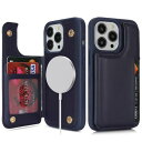 Sailortech iPhone 13 Pro 背面ケース 手帳型 アイフォン13 pro ケース アイフォン13 pro 携帯カバー 財布型 Magsafe...