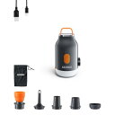AstroAI 携帯式エアーポンプ 電動 空気入れ プール 3.5kPa・300L/分 USB充電式 3000mAh ライト付き 軽量 電動ポンプ 空気入れ・空...