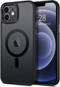 AVETUL iPhone 12 Mini ケース MagSafe対応 ワイヤレス充電対応 マット仕上げ マグネット搭載 超強磁力 滑り止め 米軍MIL規格耐衝...