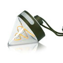 FUTUREFOX LoA ランタン LEDランタン 小型 円錐 螺旋フィラメント 充電式 (オリーブ)