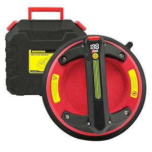 COYXiCE バキュームリフター 電動 超強力 真空サクションカップ 充電式 耐荷重300kg 大直径20cm 自動吸気 目視圧力計付き 吸着保護 ガラス装着用 建材 硝子 セラミックタイル 金属板 木材 荷物運