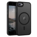 BENTOBEN iPhone SE 第3世代 用/iPhone SE2 / iPhone8 / iPhone7 ケース MagSafe対応 ワイヤレス充電 マット感 半透明 指紋防止 ストラップホール付き レンズ保護 耐衝撃 アイフォン SE3 SE2 8 7 ケース カバー ブ