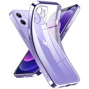 Supdeal iPhone 12 Mini ケース クリア 透明電話カバー 米軍MIL規格 軽量耐衝撃 カメラレンズ保護 シリコン 擦り傷防止 黄変防止 TP...