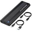 ZARPA M.2 SSD 外付けケース NVMe / SATA 両対応 USB3.1 Gen2接続 高性能チップ 10Gbps&6Gbps(SATAプロトコル) UASP/TRIM対応 アルミ ssd m.2 ケース 2230/2242/2260/2280 M key/B+M key SSD対応 工具不要 取り付け簡単 Mac O