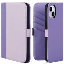 VISOUL iPhone15 Plus ケース 手帳型 本革 アイフォン15 Plus スマホケース レザーケース 手帳型ケース カード収納 携帯ケース 全面...