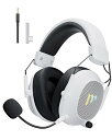 Mytrix ゲーミングヘッドセット PS5 ヘッドホン ゲーミング マイク付き 着脱式ノイズ遮断マイク付 3WAY接続 ヘッドフォン PC/スマホ/Switc...