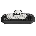 YUNZII C68 ワイヤレスメカニカルキーボード かわいいパンダ 65% 無線 ホットスワップ シリコーン 人間工学 ゲーミングキーボード三つモード BT5.0/2.4G/有線 RGBバックライト NKRO Win/Mac用 技適認