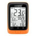 COOSPO サイクルコンピュータ GPS サイコン サイクリングコンピュータ 無線 ワイヤレス 自転車スピードメーター バッテリー内臓 Bluetooth5.0&ANT+対応 ケイデンススピードセンサー連続 IP67級防水