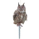 sac taske 防鳥 鳥よけ リアル フクロウ 梟 鳥避けグッズ 鳩よけ カラスよけ 鳥害対策 (ミミズク 1個セット)