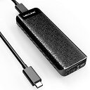 WAVLINK 40Gbps Thunderbolt 3 Nvme M.2 SSDケース M-Key/B&M Key(Nvmeのみ) 40Gbps 外付けケース UASPサポート 2260/2280対応 ヒートシンク付き Mac OS/Windowsに対応 コンパクト ドライバ不要