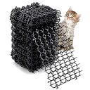 S.fields.inc 猫よけシート 猫避けシート とげマット 12枚入り 鳥よけ 鳩避け メッシュ