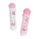 かわいい 猫 の デザイン ケース 消しゴム 2個セット 修正 文房具 可愛い文房具 ねこ ネコ 文具 アクセサリー ねこ ネコ の 足 文具 小学生 中学生 ...