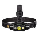 Wurkkos Ledヘッドライトは充電可能で高輝度、HD50 4000輝度超点灯ヘッドライト、白赤色光、90高CRI、磁性テールカバー、IP 67防水キャンプ徒歩修理ヘッドライト