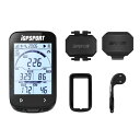 サイクルコンピュータ iGPSPORT バイクマウント ケイデンス スピードセンサーセット (M80、CAD70、SPD70、BHB100) (BSC100S ...