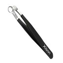【2025新登場】Xison 鼻毛カッター メンズ 手動 トリマー 鼻毛切り ステンレス製 使用簡単 安全 痛みなし 収納バッグ付き 持ち運び便利 (ブラック)