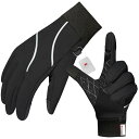 Origem 防寒手袋 自転車手袋 ランニンググローブ【3Mシンサレート・裏起毛】タッチパネル対応 撥水加工 滑り止め 3D立体 バイク スポーツ アウトドア ...