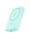 Anker 321 MagGo Battery (PowerCore 5000) (マグネット式ワイヤレス充電対応 5000mAh コンパクト モバイルバッテリ...